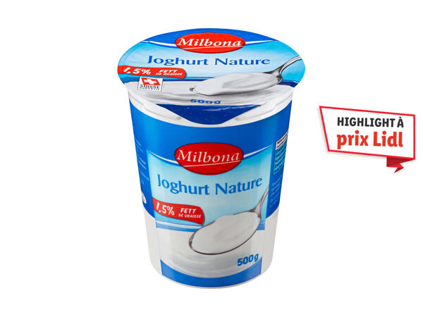 Yogourt nature 1,5%