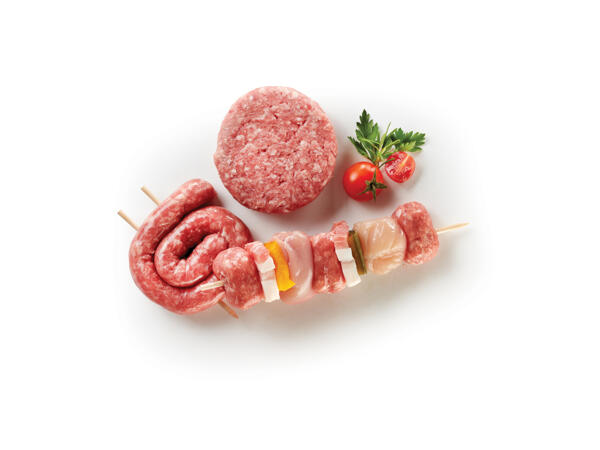 Mixed Pork and Chicken Grill