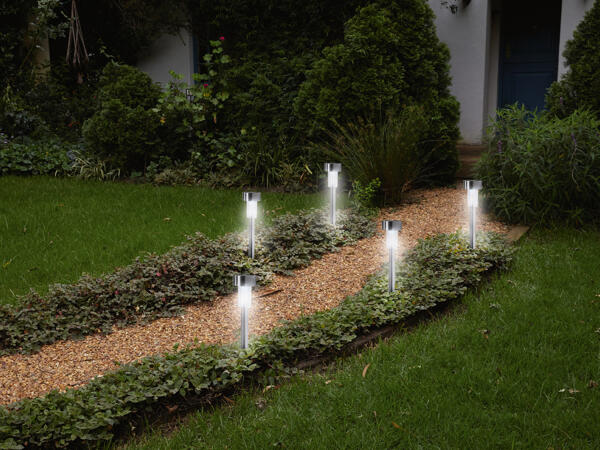 SOLÁRNÍ LED SVÍTIDLA – 5 KUSŮ