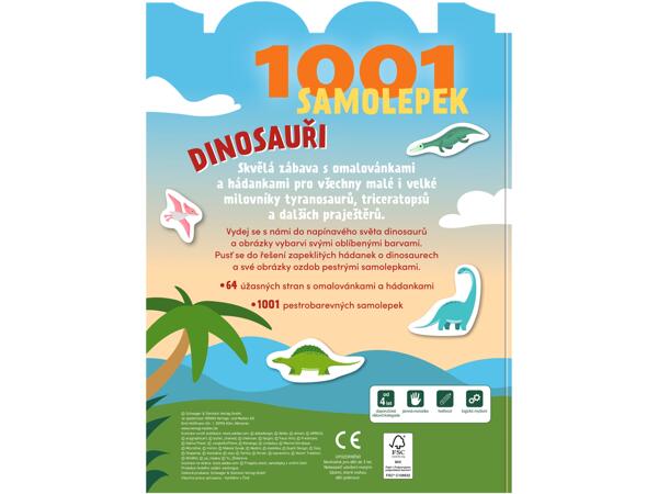 Kniha samolepek/hádanek