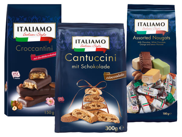 Torroncini, Croccantini oder Cantuccini