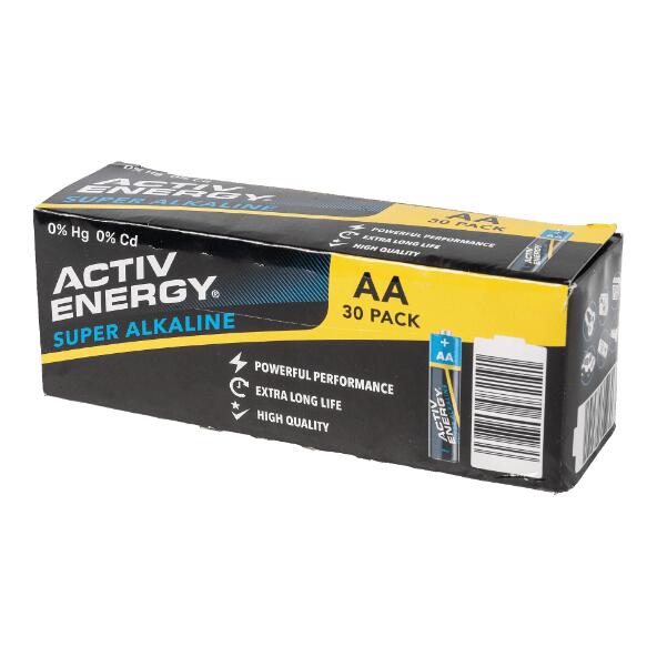 ACTIV ENERGY(R) Piles alcalines, 30 pcs