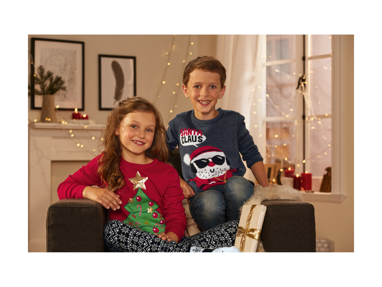 Pepperts Girls' Christmas Jumper1