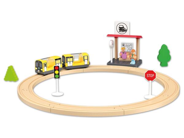 Holz-Eisenbahn Adventkalender