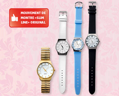 Montre bracelet "Slim Line" SEMPRE