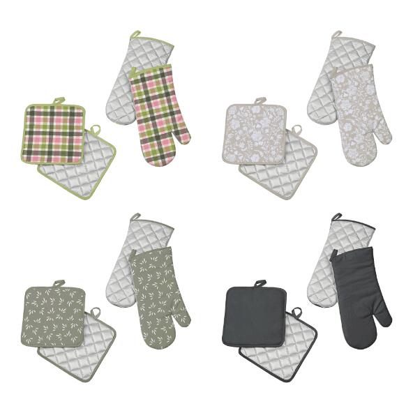 CROFTON(R) 				Maniques et gants de cuisine, 4 pcs