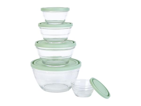 Livarno Home Glass Bowl Set - 5 Pack