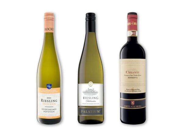Palatium Riesling, Riesling Pfalz eller DOCG Riserva