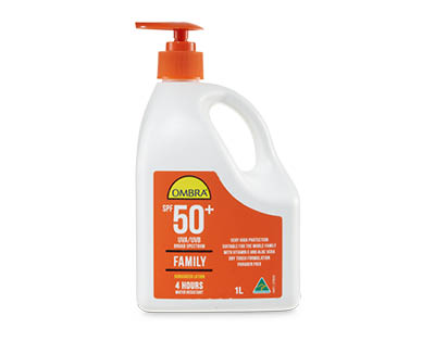 Family Sunscreen Lotion SPF50+ 1L