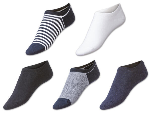 Herren Sneakersocken, 5 Paar