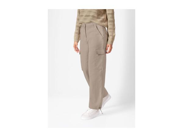 Esmara Ladies' Cargo Trousers - Beige