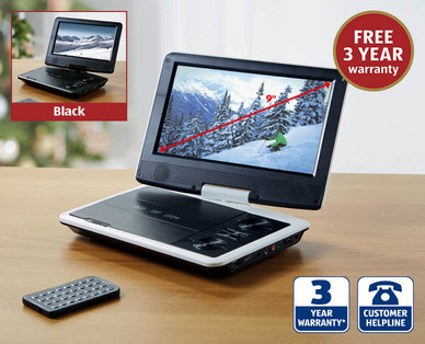 9" Portable DVD Player