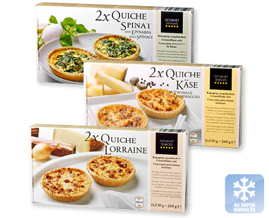Quiche GOURMET SNACKS