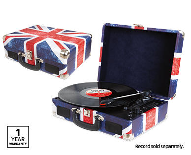 Turntable with Briefcase