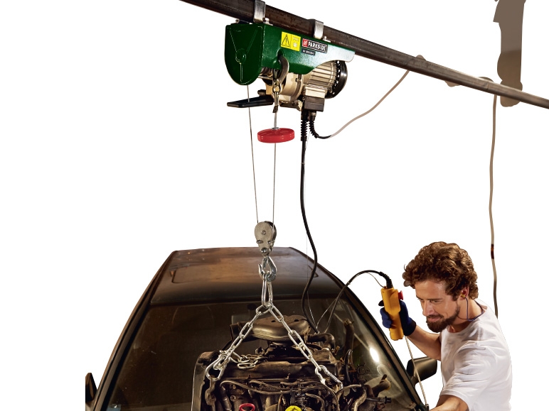 Parkside 500W Electric Cable Winch Hoist