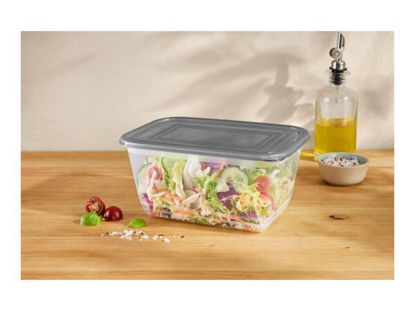 Silvercrest 2L Food Storage Containers - 6 Pack