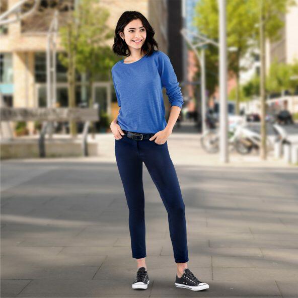 Pantalon stretch pour femmes