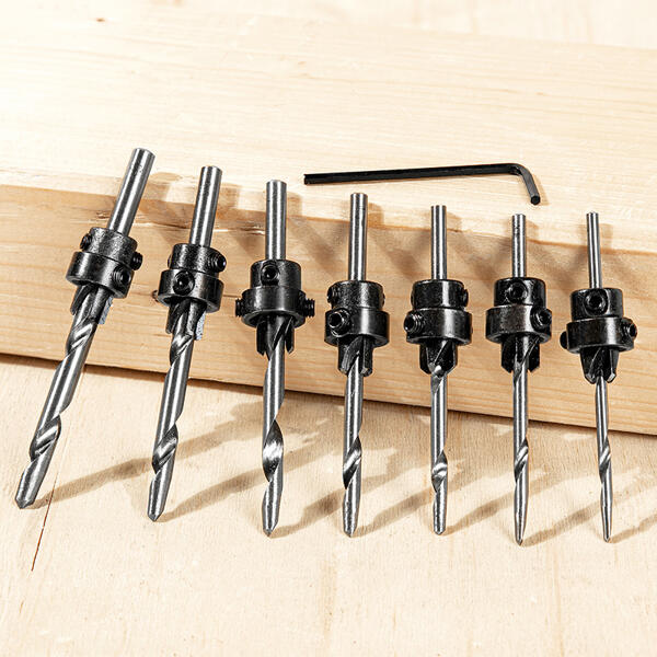 Versenkbohrer-Set 7-teilig