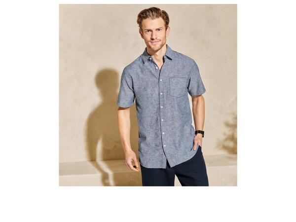 Men's Linen Blend Shirt