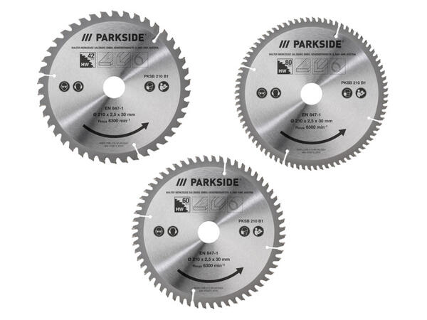 PARKSIDE(R) Pilový kotouč PKSB 210 B1, 210 mm