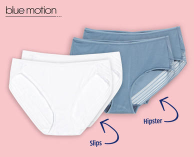 BLUE MOTION Damen-Slip, Doppelpkg.