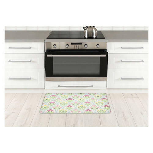 18" x 30" Kitchen Comfort Mat - Pastel Floral