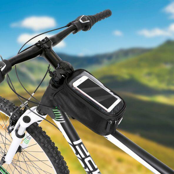 Cykeltaske til smartphone