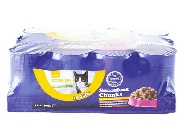 Cat Food Chunks in Jelly
