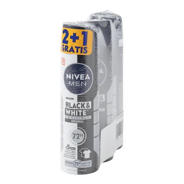NIVEA(R) 				Spray déodorant, 3 pcs