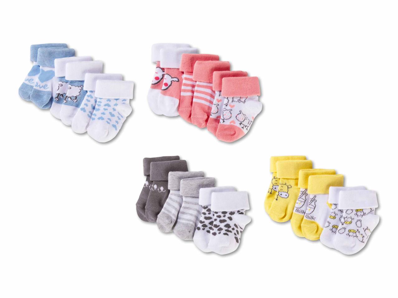 Socquettes pour bébé, 3 paires1