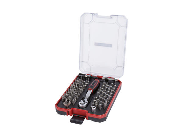 Set d'embouts et cliquet, 81 pièces