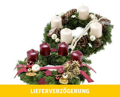 EXKLUSIVER FLORISTENADVENTSKRANZ
