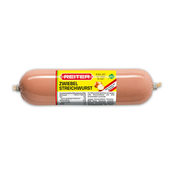 Zwiebel Streichwurst