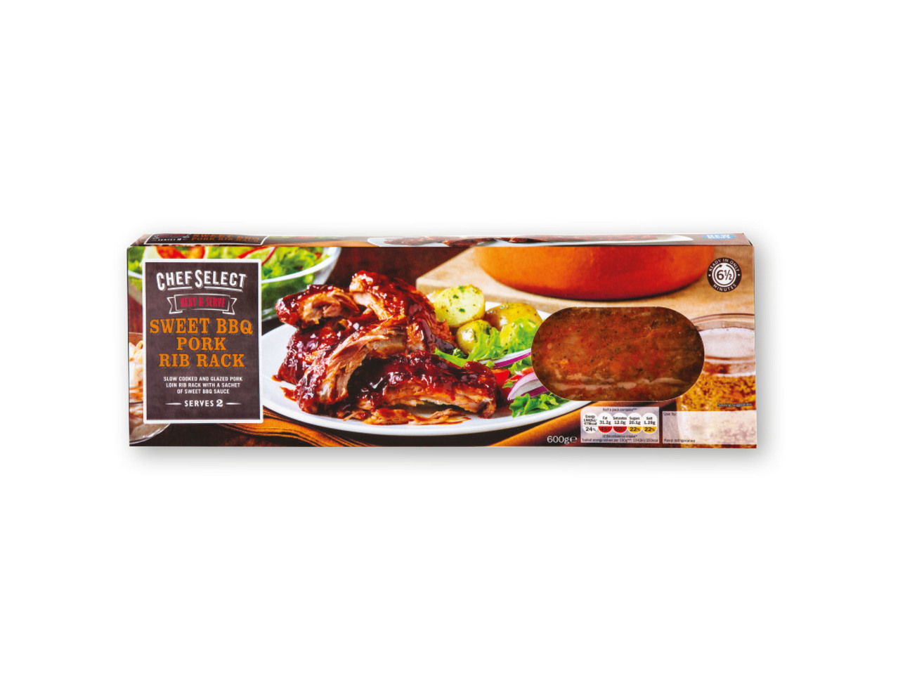 Sweet BBQ Pork Rib Rack