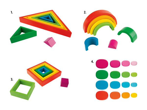 Puzzles arc-en-ciel
