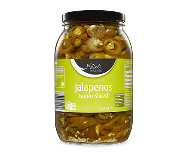Green Sliced Jalapeños 1.95kg