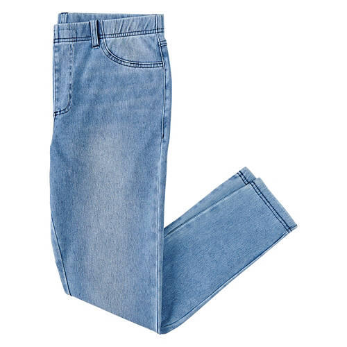 Ladies Skinny Jegging - Light Blue, S