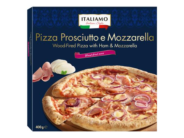 Wood Fired Pizza with Prosciutto & Mozzarella