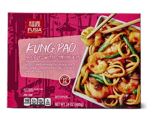 Fusia Asian Inspirations 
 Shrimp Fried Rice or Kung Pao Noodles with Shrimp Meal Kit