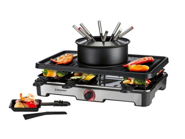 Kombinovaný raclette gril s fondue SRGF 1400 A3