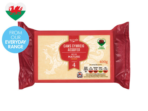 Valley Spire Welsh Cheddar