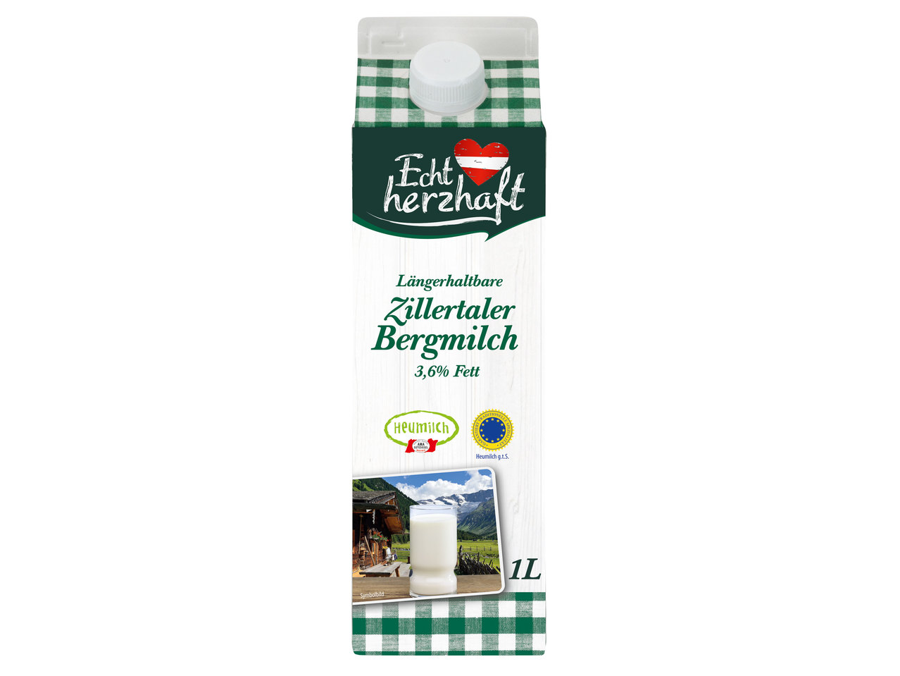 ECHT HERZHAFT Längerfrische Bergmilch