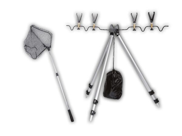 Extendable Aluminium Fishing Rod Rest / Fishing Net