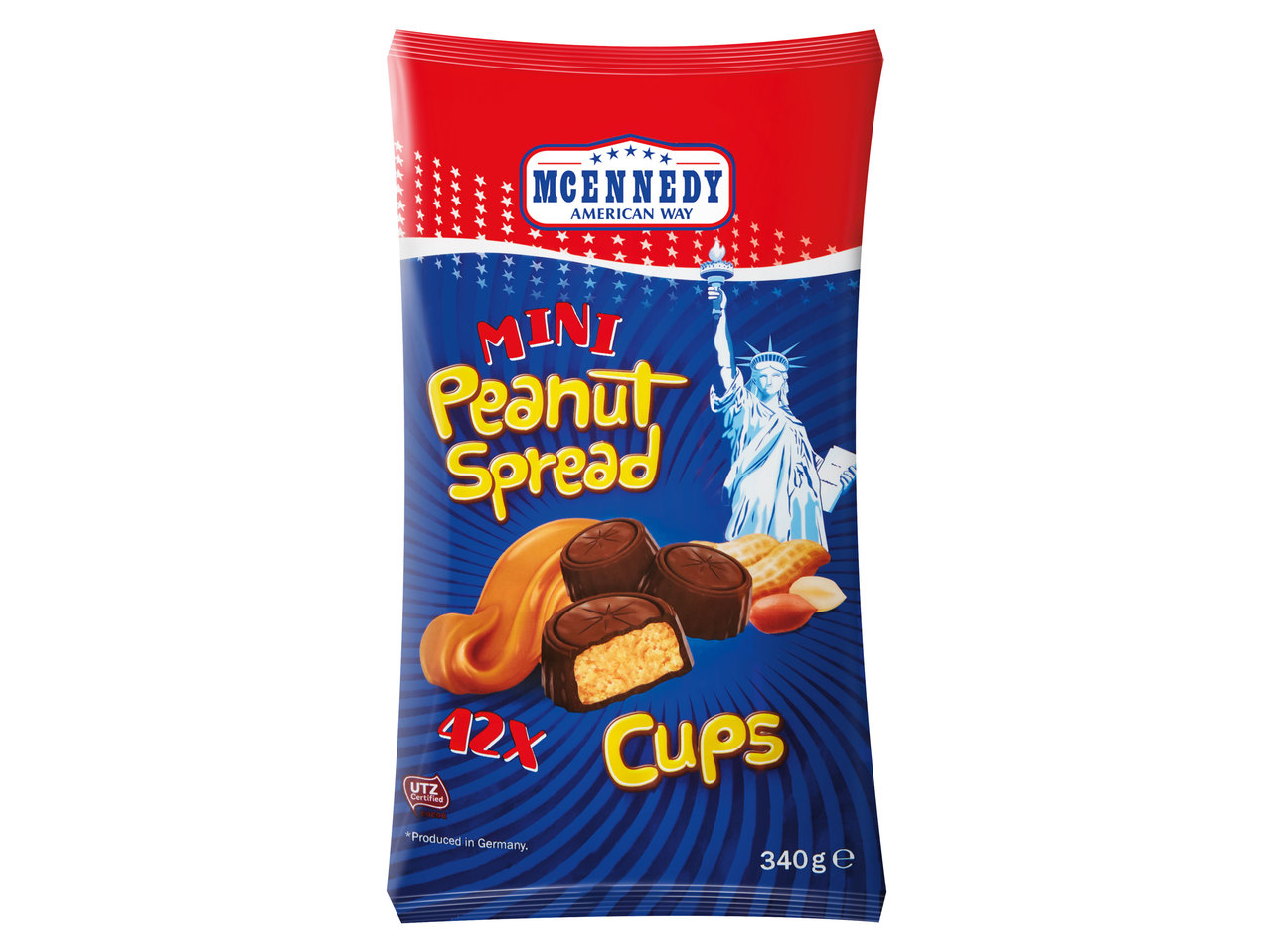 MCENNEDY Mini Erdnussbuttertaler