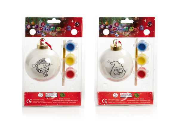 Paint Your Own Bauble