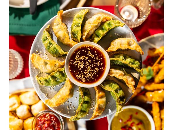 Gyoza with Dip