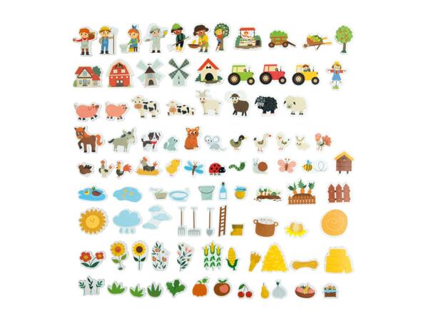Lupilu Farm Magnet Set - 95 Pieces