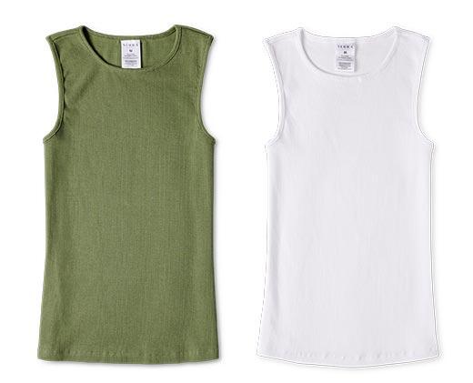 Serra Ladies 2 Pack Rib Top