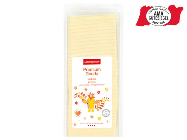 SalzburgMilch Premium Gouda in Scheiben