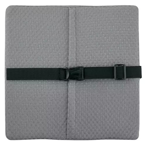 Memory Foam Lumbar Cushion, Gray
